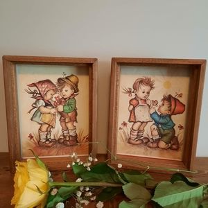 Vintage Sweethearts wall art